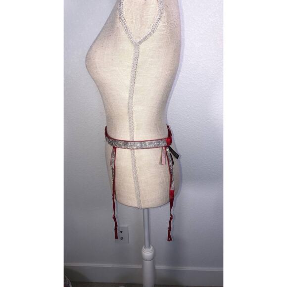 Victoria's Secret Sexy Shine Rhinestone Garter in Red - M/L - Picture 4 of 6